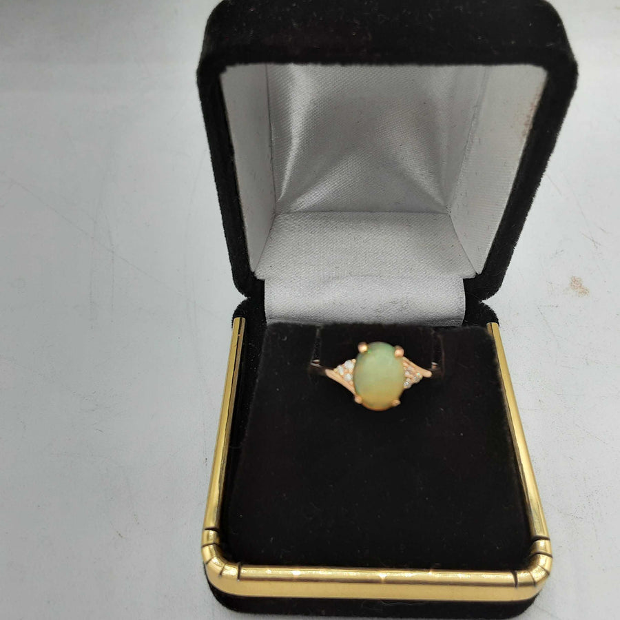 Women's Ring - Rose Gold 14k (.585) 2.5 grams Size 20