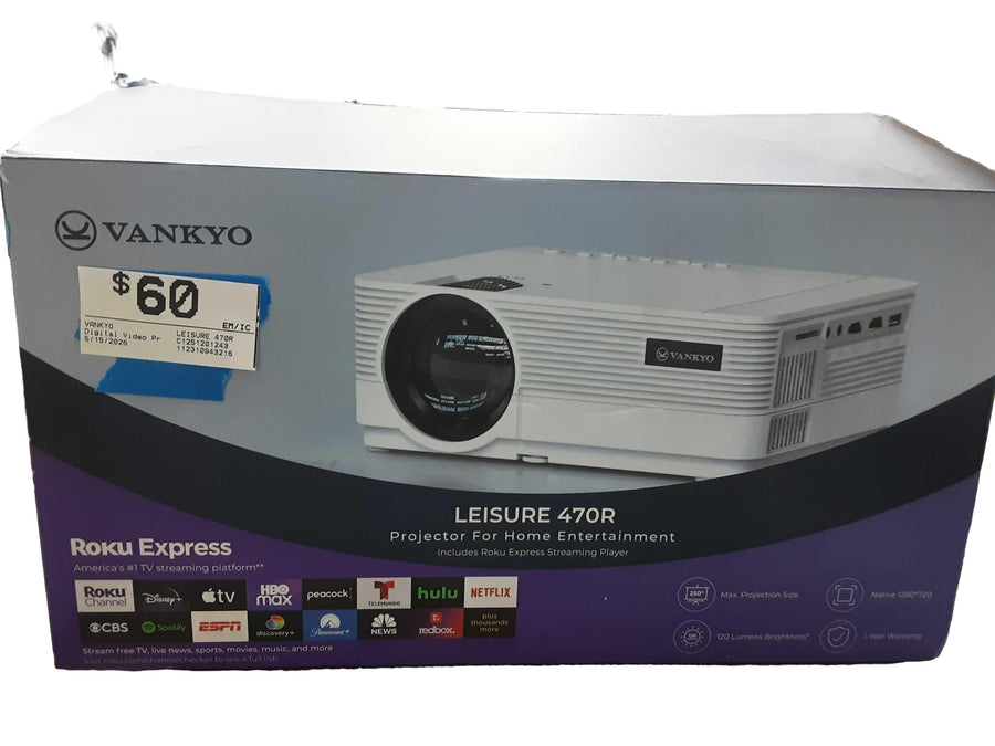 Vankyo Leisure 470r White Home Media Projector