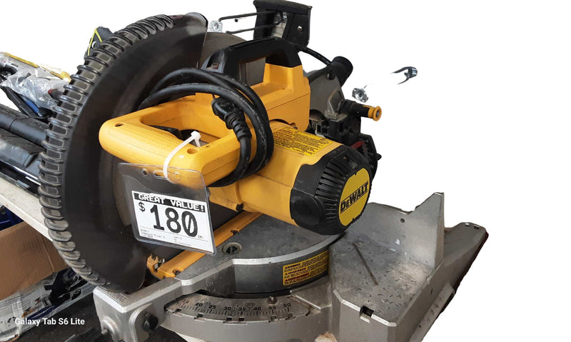 Dewalt Dws715 Yellow Corded Miter Saw