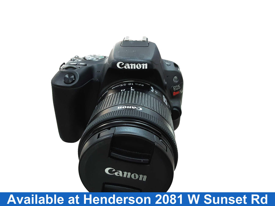 Canon Eos Rebel Sl2 Black Digital SLR Camera