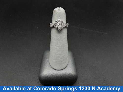 Women's Ring - White Gold 14k (.585) 4.7 grams Size 6.5
