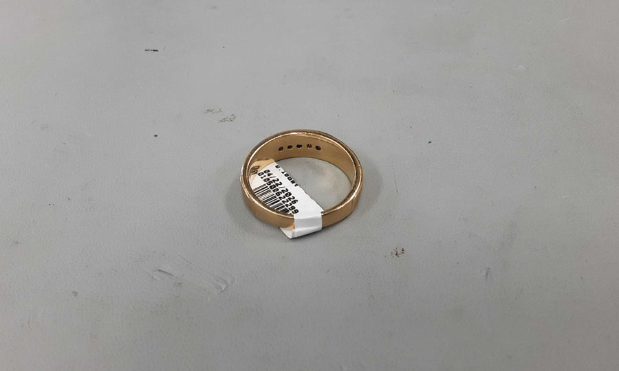 Ring - Wedding Band - Yellow Gold 14k (.585) 9 grams Size 11.5