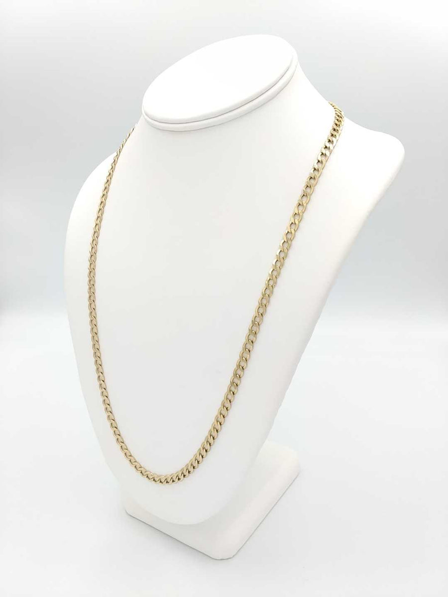 Cuban Link Chain - Yellow Gold 14k (.585) 12.7 grams 25 inch