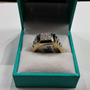 Men's Ring - Yellow Gold 10k (.417) 5.7 grams Size 10