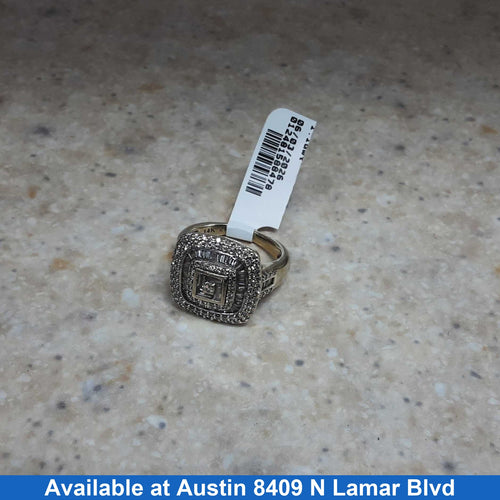 Women's Ring - Yellow Gold 14k (.585) 7.2 grams Size 20