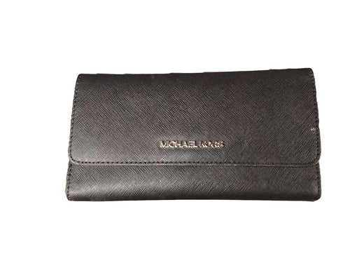 Michael Kors 35s8stvf7l Black Wallet