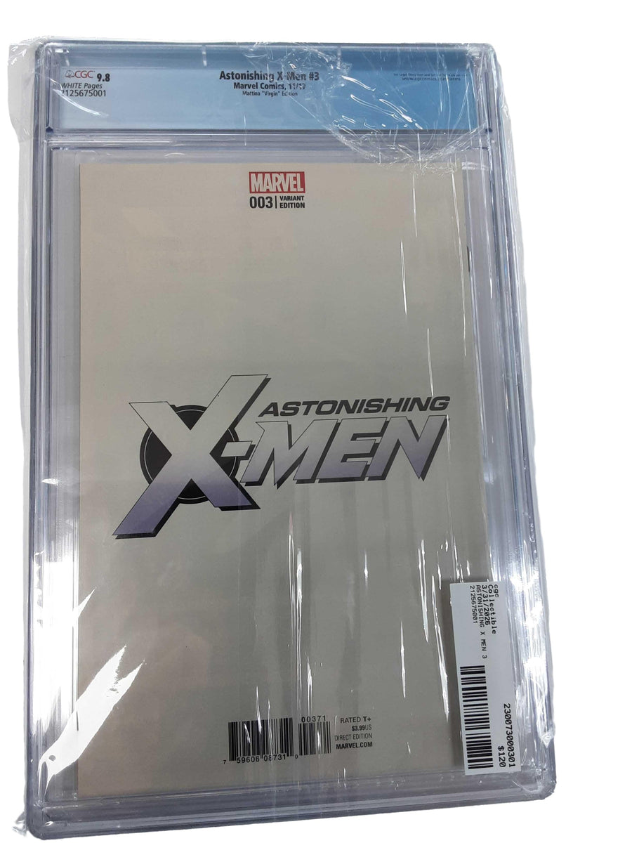 Cgc Astonishing X Men 3 Blue Other Collectible