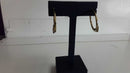 Bangle Earring Yellow Gold 10k (.417) 2.8 grams