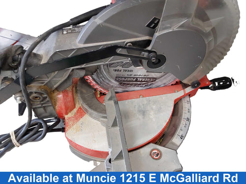 Bauer 20744e-b Red Corded Miter Saw
