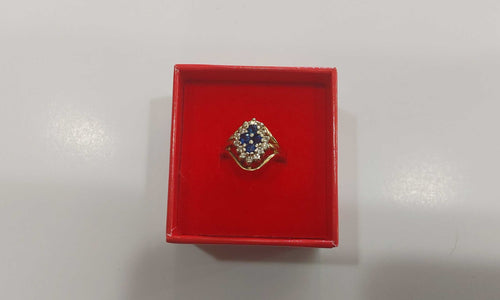 Women's Ring - Yellow Gold 14k (.585) 4.6 grams Size 6.5