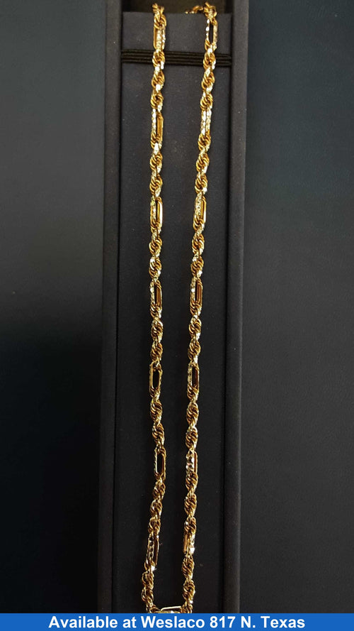 Rope Chain - Yellow Gold 10k (.417) 15.3 grams 20 inch