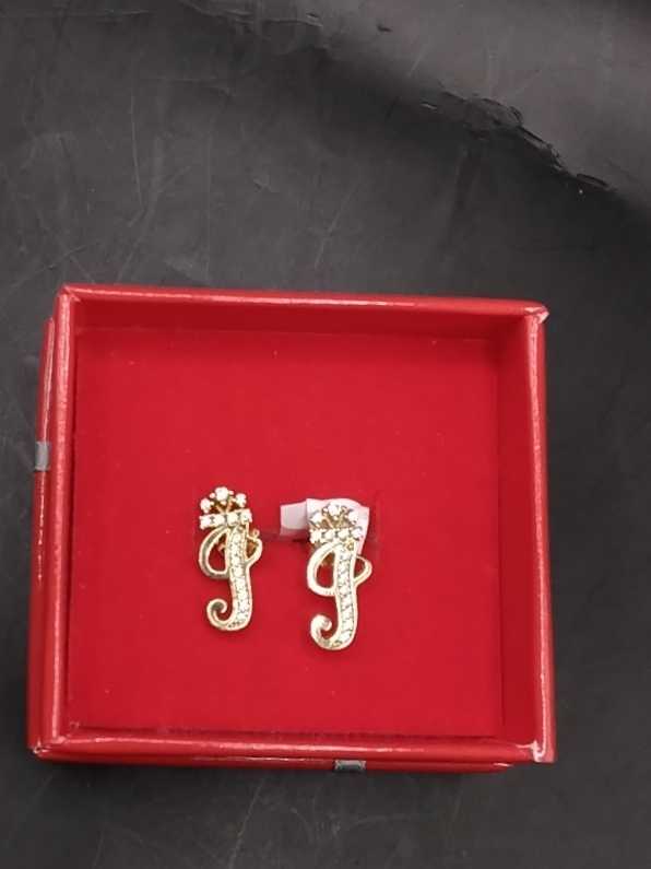 Double Stud Earring - Yellow Gold 10k (.417) 1.5 grams