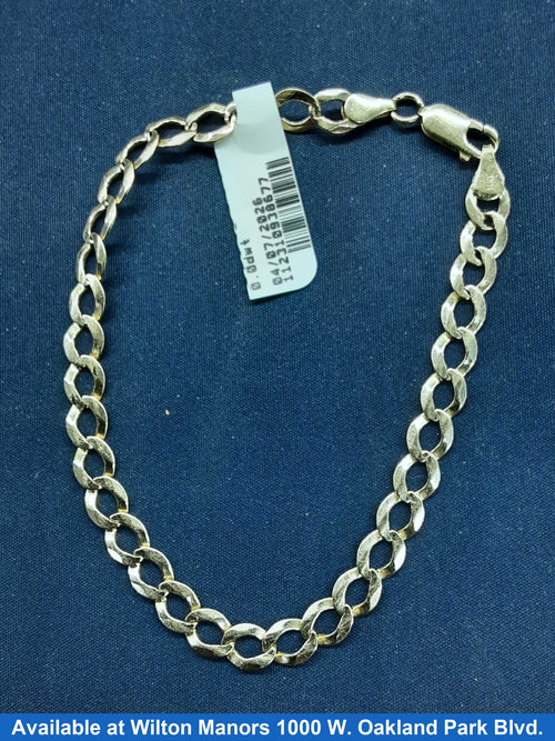 Bracelet - Yellow Gold 14k (.585) 5.5 grams 8 inch