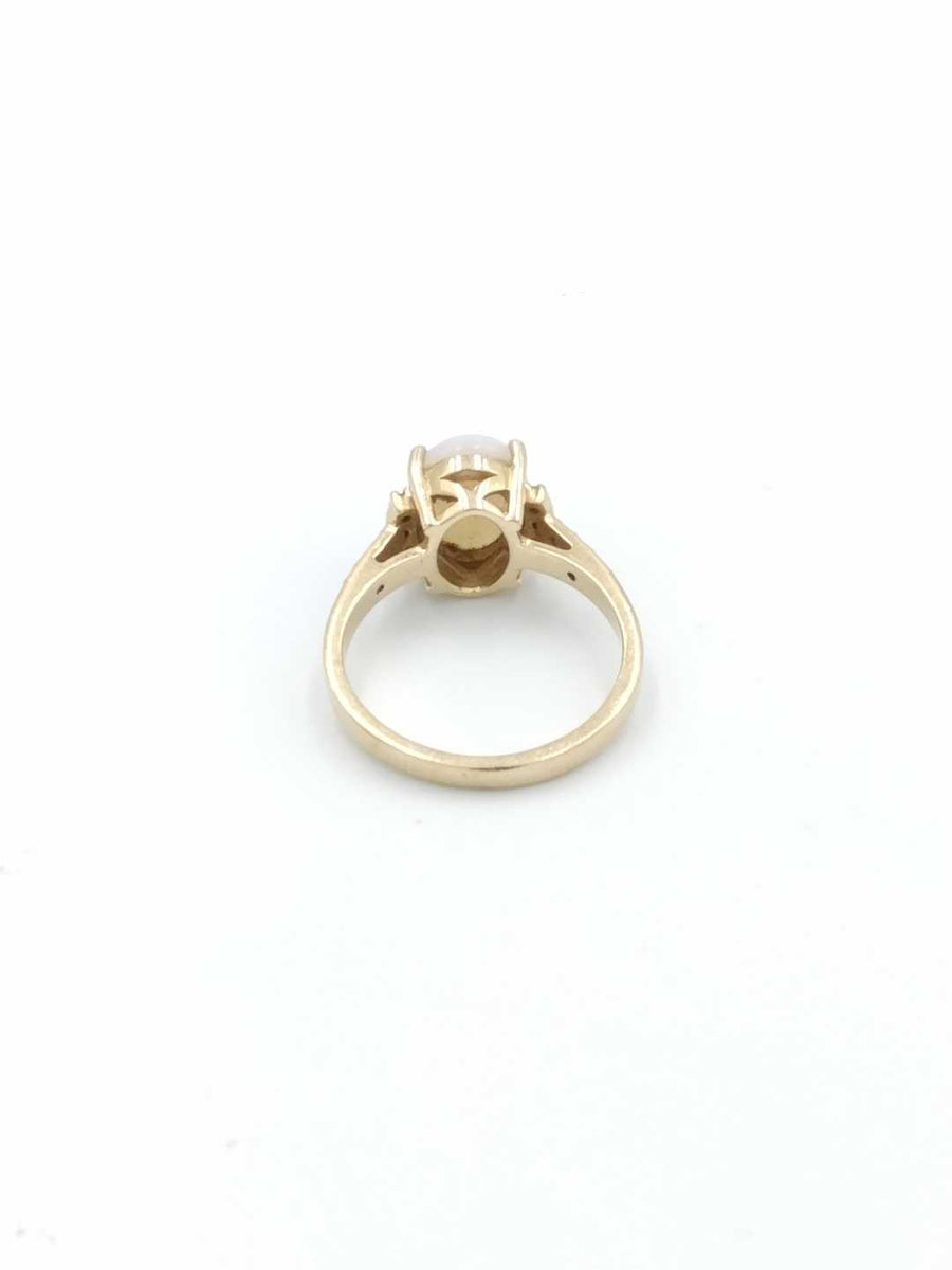 Women's Ring - Yellow Gold 14k (.585) 3.7 grams Size 6.5