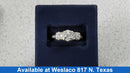 Women's Ring - Anniversary - Yellow Gold 14k (.585) 4.4 grams Size 7.5