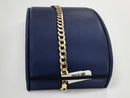 Cuban Link Bracelet - Yellow Gold 10k 9 Inch