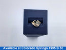 Women's Ring - Tricolor Gold 10k (.417) 2.2 grams Size 5