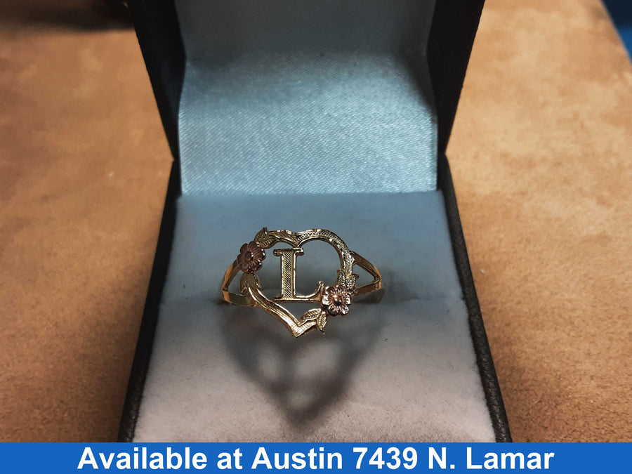 Women's Ring - Yellow Gold 10k (.417) 1.6 grams Size 20