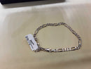 Figaro Bracelet - Silver 3.7 grams 8 inch