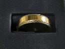 Ring - Wedding Band - Yellow Gold 14k (.585) 4.5 grams Size 9.5