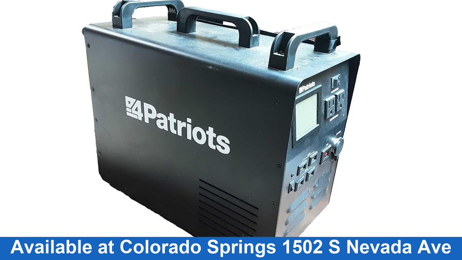 4 Patriots Mpg-4.0 Black Generator