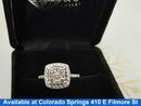 Women's Ring - White Gold 14k (.585) 3.5 grams Size 9.5