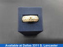 Ring - Wedding Band - Yellow Gold 10k (.417) 7.4 grams Size 8.5