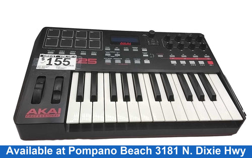 Akai Proffessional Mpk225 Black Drum Machine