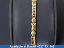 Bracelet - Yellow Gold 10k (.417) 4.3 grams 7 inch