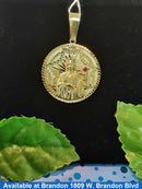 Religious Pendant - Yellow Gold 14k (.585) 5.5 grams