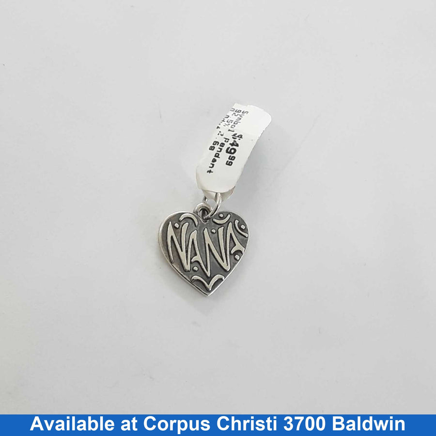 Symbol Pendant - Silver 2.6 grams