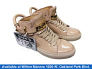 Buscemi Patent Leather Beige / Tan