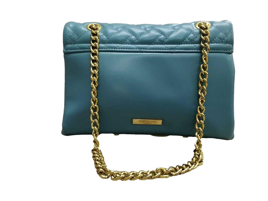 Kurt Geiger Large Kensington Blue Purse / Handbag