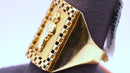 Men's Ring - Yellow Gold 10k (.417) 7.2 grams Size 10