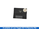Prada Tri-fold Black Wallet