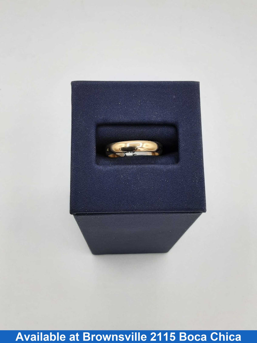 Ring - Wedding Band - Yellow Gold 14k (.585) 2.3 grams Size 6