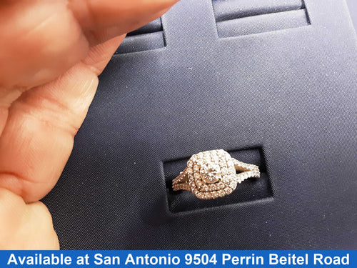 Women's Ring - White Gold 14k (.585) 4.5 grams Size 7