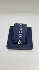 Cable Bracelet - Silver 9.5 grams 8 inch