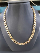 Cuban Link Chain - Yellow Gold 10k (.417) 55.4 grams 22 inch