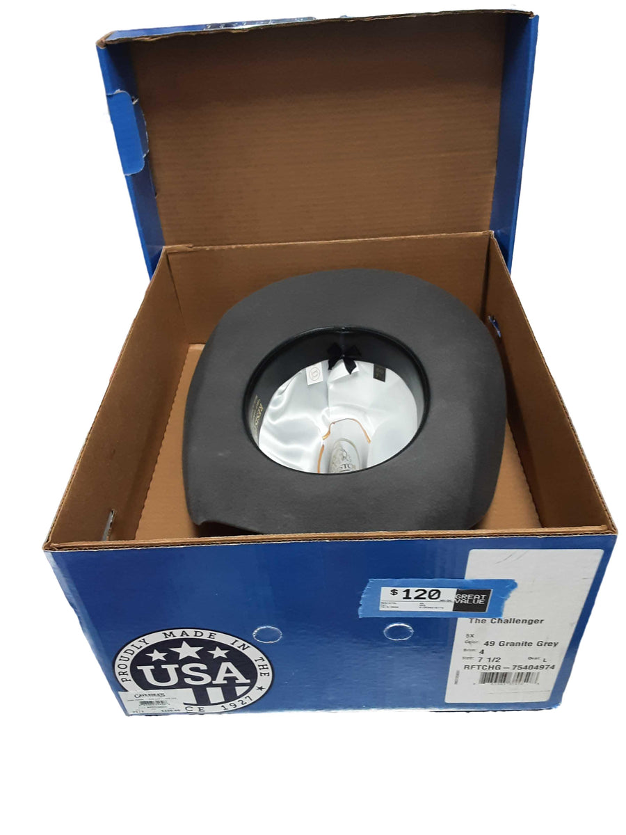 Resistol 5x Gray Hat