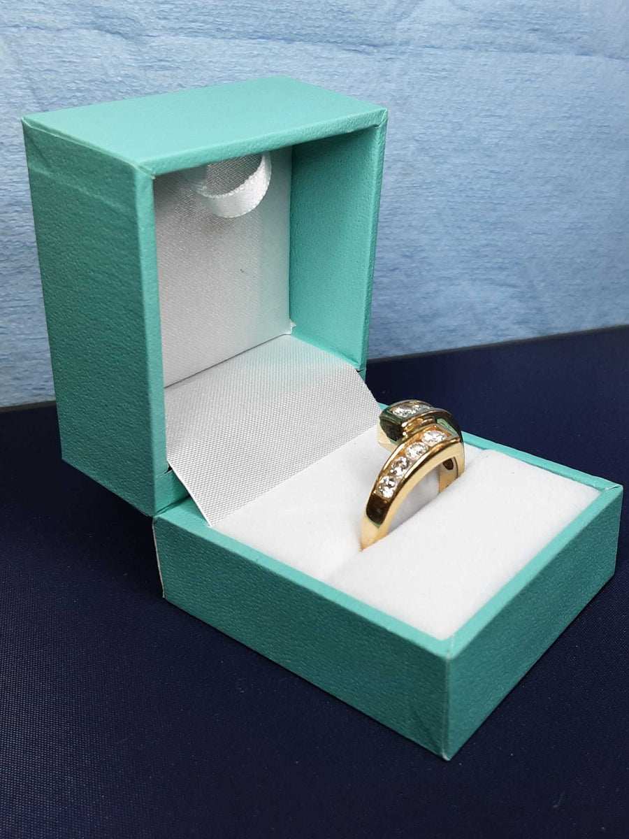 Women's Ring - Yellow Gold 14k (.585) 6.6 grams Size 8