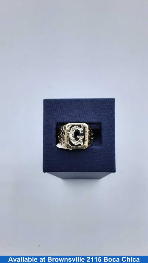 Men's Ring - Yellow Gold 14k (.585) 4.7 grams Size 10.5