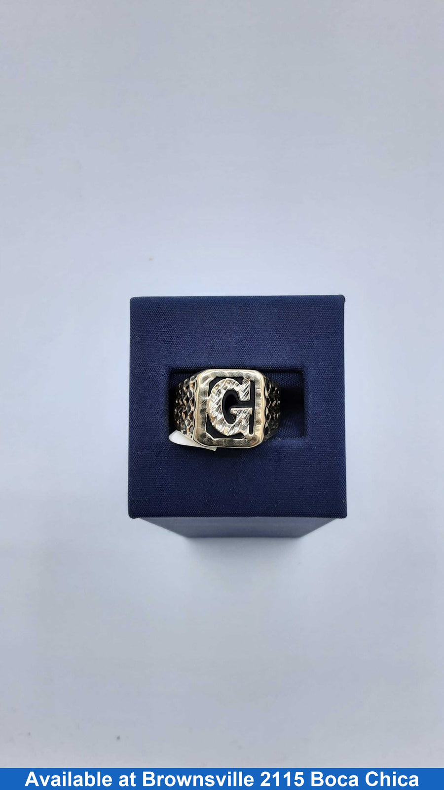 Men's Ring - Yellow Gold 14k (.585) 4.7 grams Size 10.5