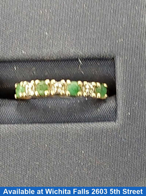 Women's Ring - Yellow Gold 10k (.417) 1.6 grams Size 7