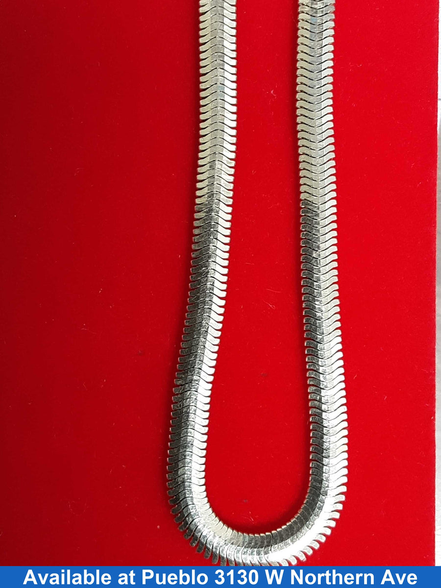 Serpentine Chain - Yellow Gold 14k (.585) 12.8 grams 18 inch