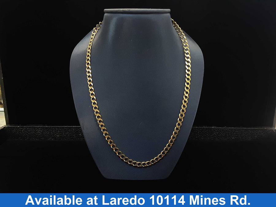 Chain - Yellow Gold 10k (.417) 13.6 grams 18 inch