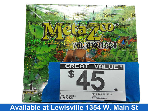 2 Meta Zoo Cryptid Nation Green Other Collectible