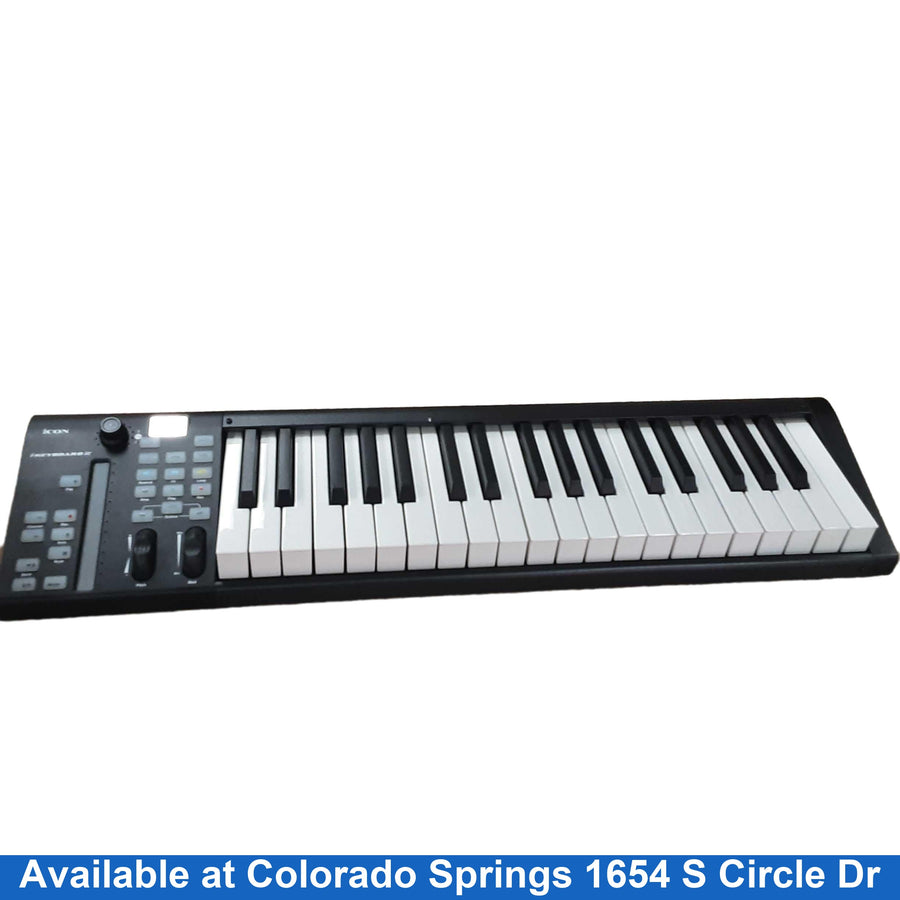Icon I Keyboard X Black Midi Keyboard Controller