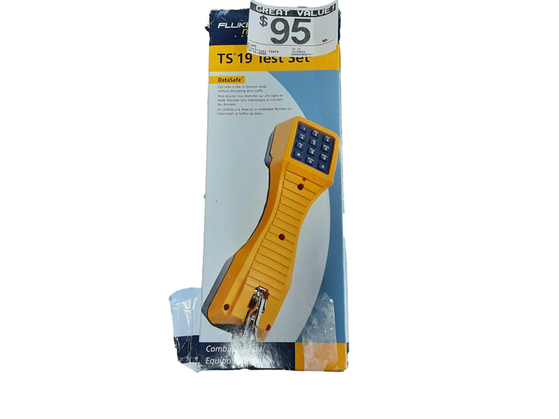 Fluke Ts 19 Yellow Electrical Testing Instrument