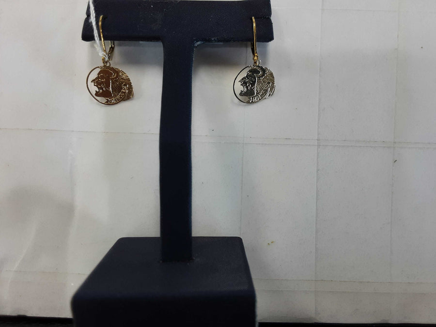 Earrings - Yellow Gold 10k (.417) 1.4 grams